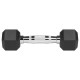 GANTERE DUMBBELL HEX FONTA CAUCIUCATA 2X2KG REBEL ACTIV 