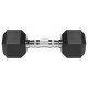 GANTERE DUMBBELL HEX FONTA CAUCIUCATA 2X7KG REBEL ACTIV 