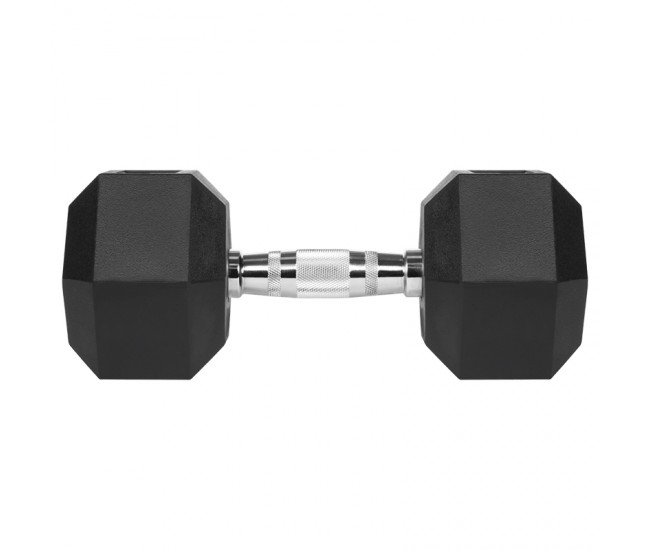 GANTERE DUMBBELL HEX FONTA CAUCIUCATA 2X15KG REBEL ACTI 