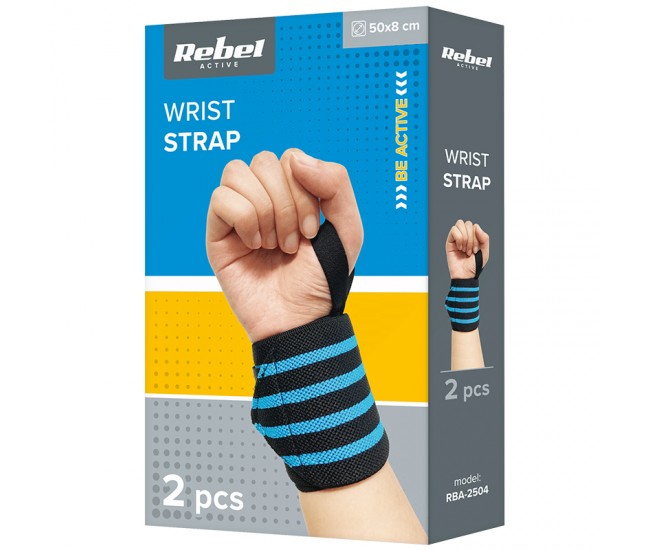 2 BENZI STRANGERE INCHEIETURA WRIST WRAP REBEL ACTIVE 