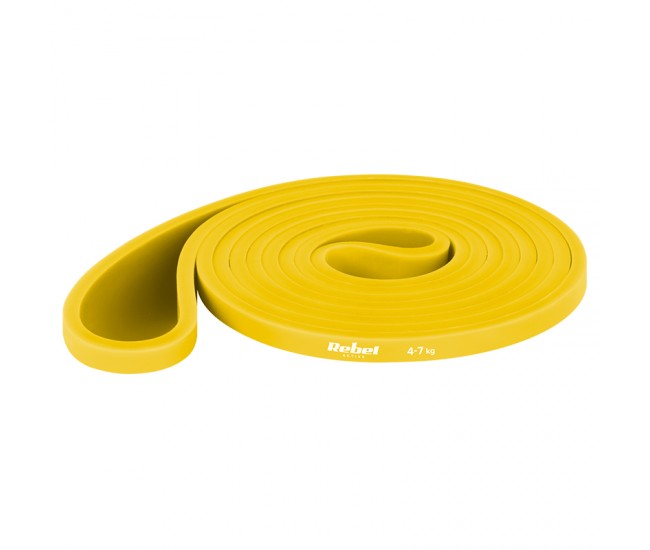 SET 4 BENZI ELASTICE LATEX POWER BAND 4-32KG REBELACTIV 
