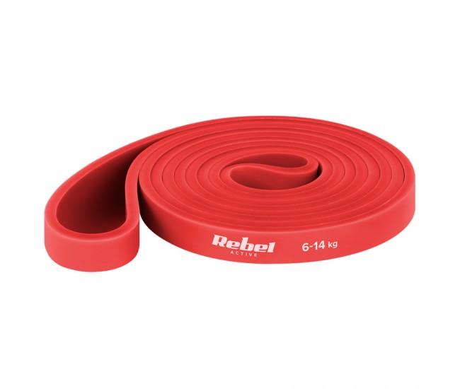 SET 4 BENZI ELASTICE LATEX POWER BAND 4-32KG REBELACTIV 