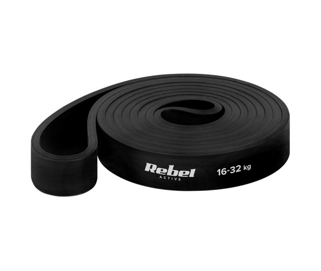 SET 4 BENZI ELASTICE LATEX POWER BAND 4-32KG REBELACTIV 