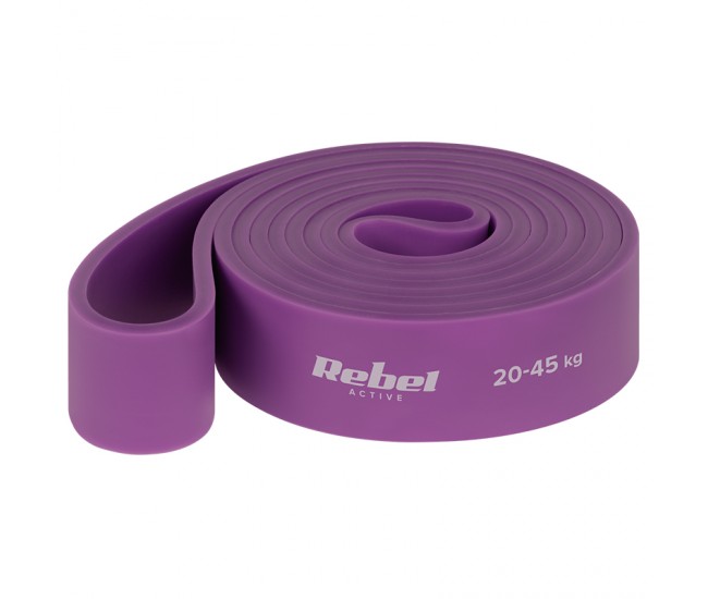 SET 4 BENZI ELASTICE LATEX POWER BAND 4-32KG REBELACTIV 