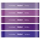 SET 5 BENZI ELASTICE LATEX MINI BAND 2-18KG REBEL ACTIV 