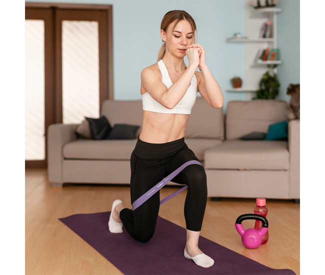 SET 5 BENZI ELASTICE LATEX MINI BAND 2-18KG REBEL ACTIV 