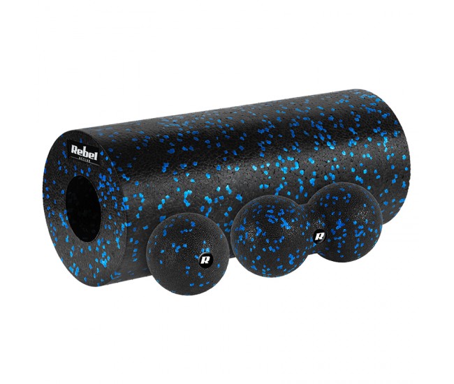 SET ROLA MASAJ, MINGE, DUOBALL REBEL ACTIVE 