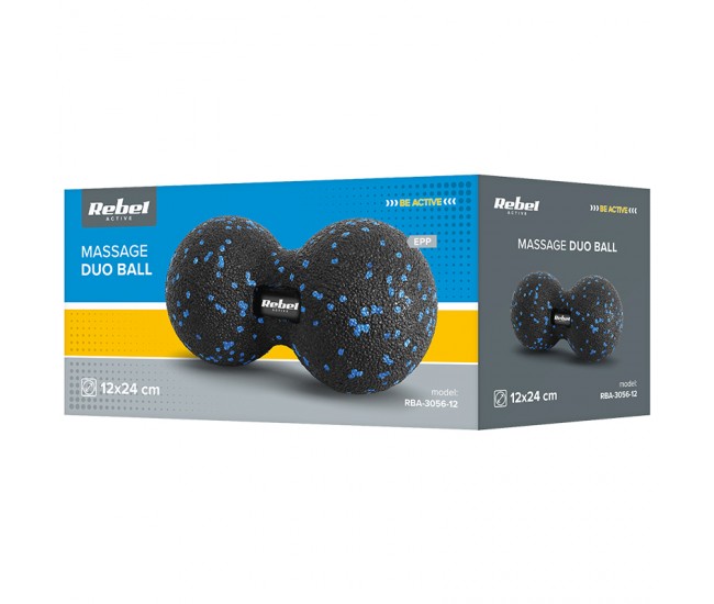 MINGE DUOBALL MASAJ EPP 12CM REBEL ACTIVE 