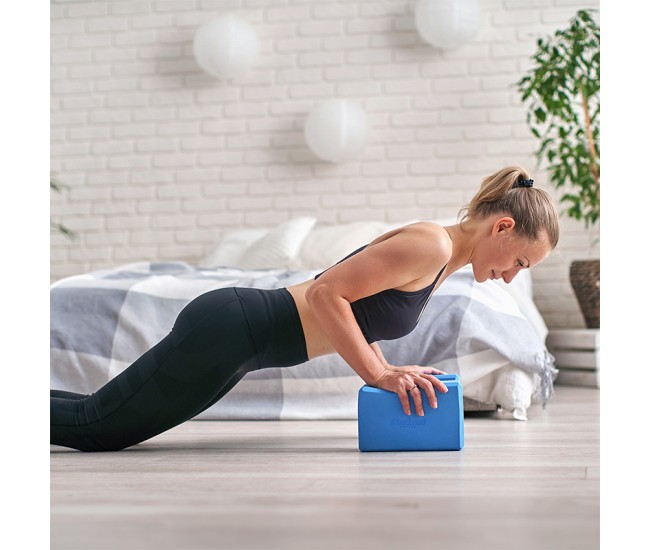 CUB YOGA SPUMA EVA 120G ALBASTRU REBEL ACTIVE 