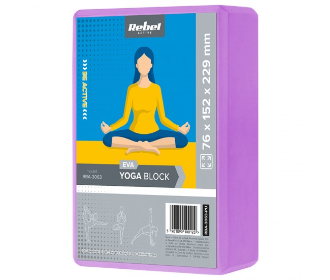 CUB YOGA SPUMA EVA 120G VIOLET REBEL ACTIVE 