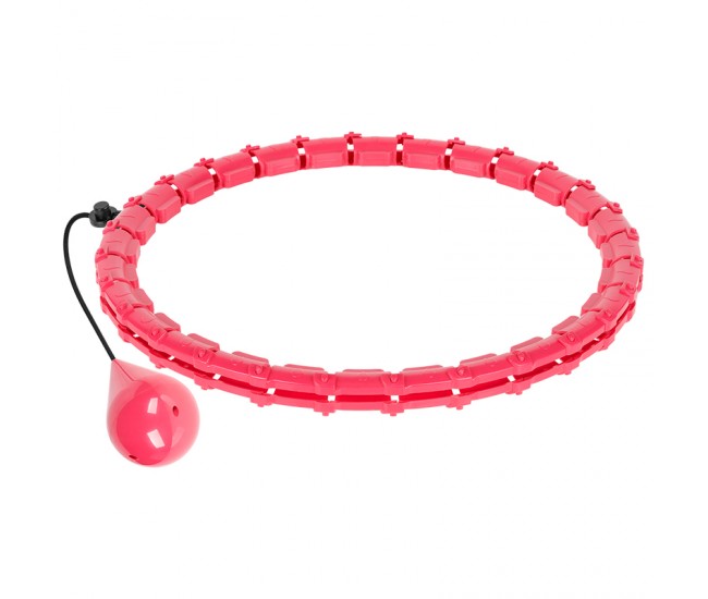 CERC FITNESS SMART HULA HOOP 50 CM ROZ REBEL ACTIVE 