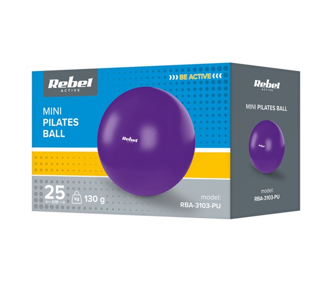 MINGE PILATES GIMNASTICA REABILITARE 25CM REBEL ACTIVE 