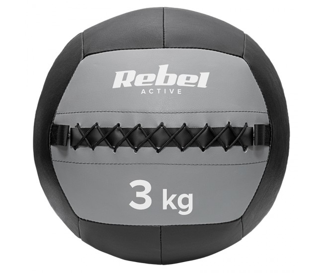 MINGE MEDICINALA PENTRU EXERCITII 3 KG REBEL ACTIVE 