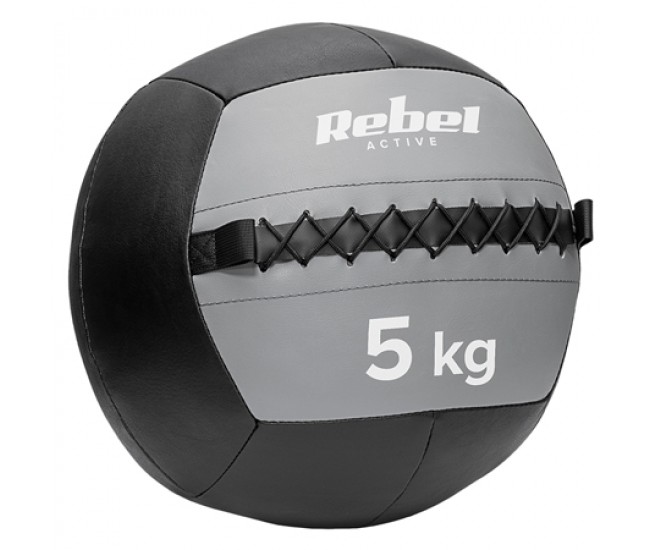 MINGE MEDICINALA PENTRU EXERCITII 5 KG REBEL ACTIVE 