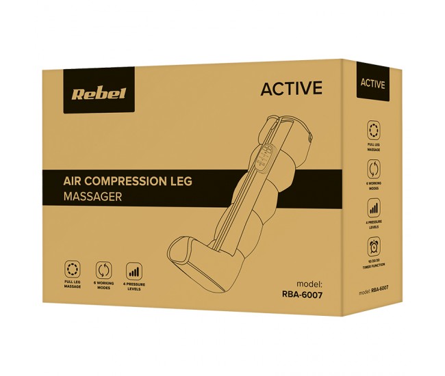 APARAT MASAJ PICIOARE DRENAJ LIMFATIC REBEL ACTIVE 