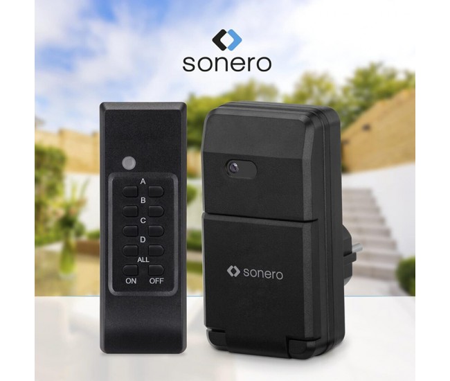 SET 2 PRIZE EXTERIOR CU TELECOMANDA 1100W SONERO 