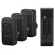 SET 3 PRIZE PENTRU EXTERIOR CU TELECOMANDA 1100W SONERO 
