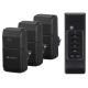 SET 3 PRIZE PENTRU EXTERIOR CU TELECOMANDA 1100W SONERO 
