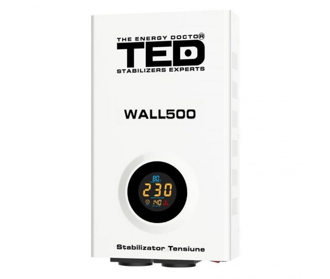 STABILIZATOR TENSIUNE AUTOMAT 500VA WALL TED