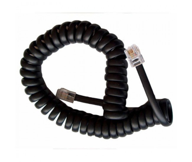 CABLU TELEFONIC SPIRALAT 2.1M NEGRU CABLU TELEFONIC SPIRALAT 2.1M NEGRU