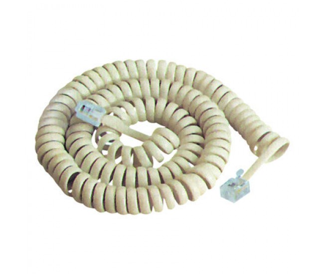 CABLU TELEFONIC SPIRALAT 2.1M ALB CABLU TELEFONIC SPIRALAT 2.1M ALB