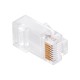 MUFA RJ45 8P8C CAT 6E PASS THROUGH MUFA RJ45 8P8C CAT 6E PASS THROUGH