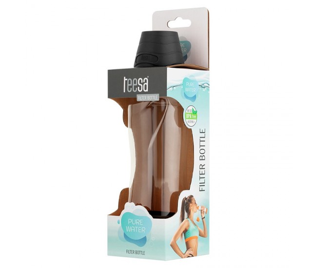 STICLA CU FILTRU CARBON ACTIV TEESA PURE WATER 