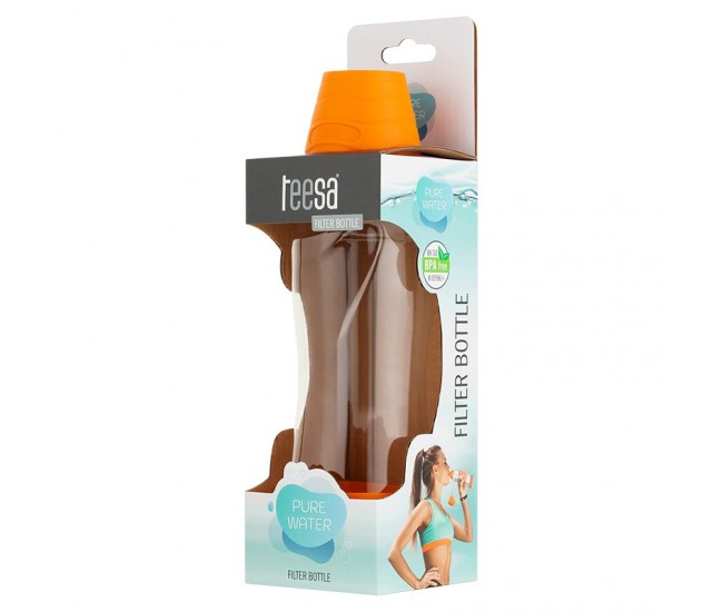 STICLA CU FILTRU CARBON ACTIV TEESA PURE WATER 