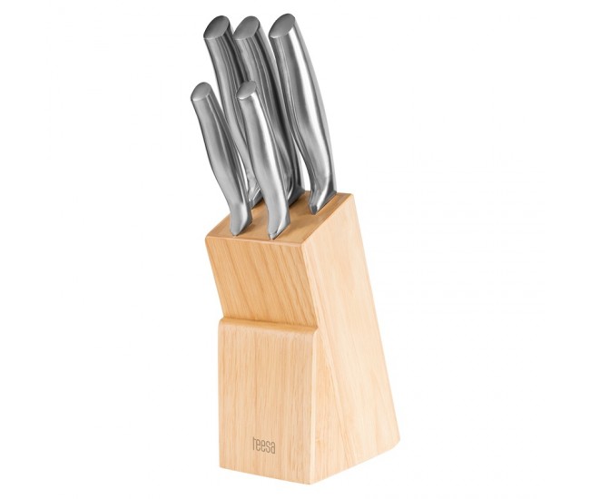 SET 5 CUTITE IN BLOC LEMN TEESA 