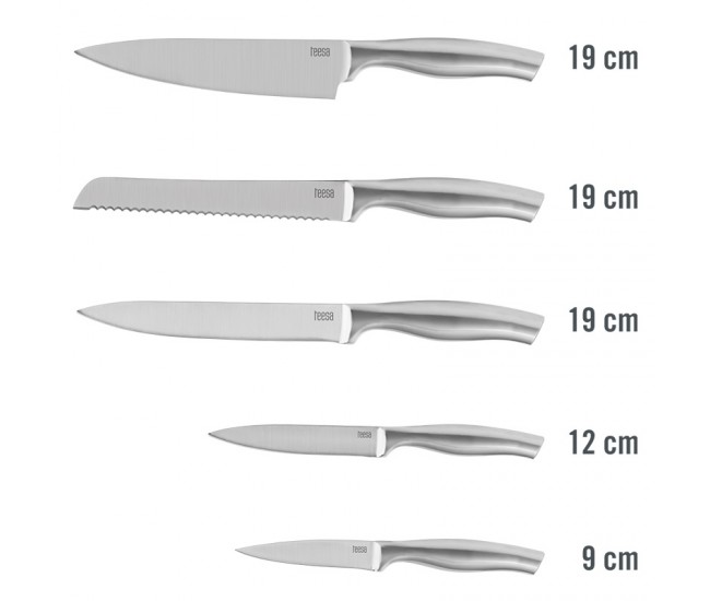 SET 5 CUTITE IN BLOC LEMN TEESA 