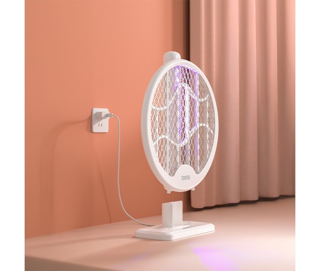 PALETA ELECTRICA SWATTER ANTI INSECTE 3 IN 1 TEESA 
