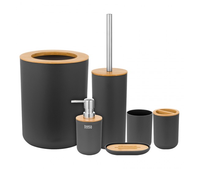 SET 6 ACCESORII BAIE NEGRU TEESA 