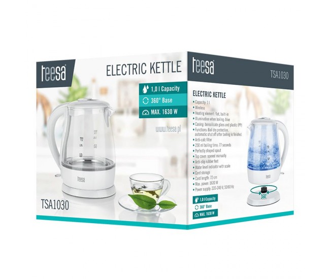 FIERBATOR ELECTRIC CORDLESS 1L TEESA 