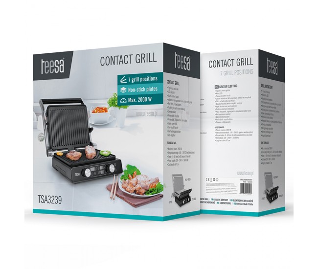 GRILL ELECTRIC 2000W TEESA 