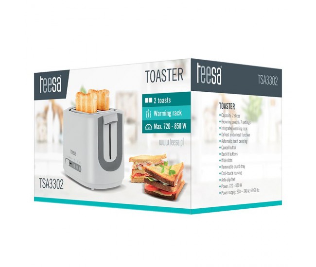 TOASTER 850W TEESA