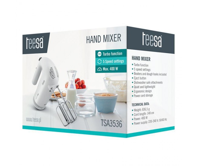MIXER DE MANA 400W TEESA 