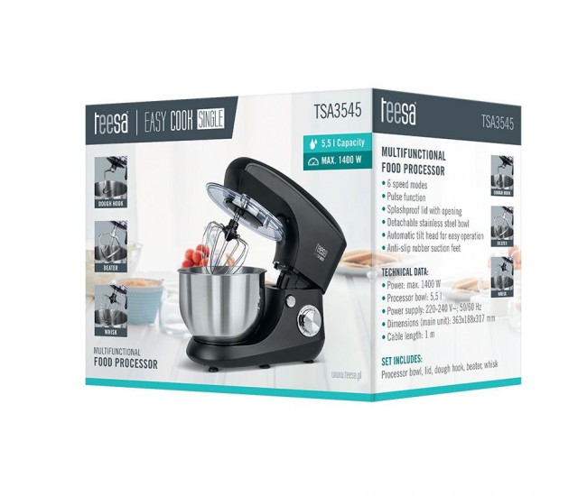 ROBOT BUCATARIE EASY COOK WHITE TEESA 