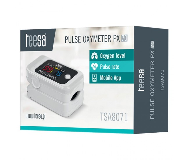 PULSOXIMETRU DEGET BLUETOOTH CASNIC PX70 TEESA 