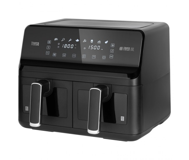 FRITEUZA DUBLA AIRFRYER 8L 2700W TEESA AIR FRYER DUAL 
