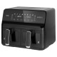 FRITEUZA DUBLA AIRFRYER 8L 2700W TEESA AIR FRYER DUAL 