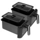 FRITEUZA DUBLA AIRFRYER 8L 2700W TEESA AIR FRYER DUAL 