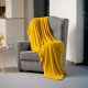 PATURA FLEECE POLAR 150X200CM GALBENA TEESA 