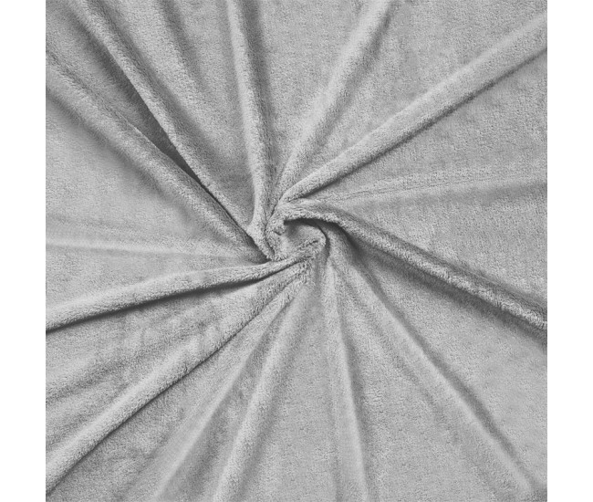 PATURA FLEECE POLAR 200X220CM GRI TEESA 