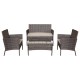SET MOBILIER GRADINA ROSE TEESA 