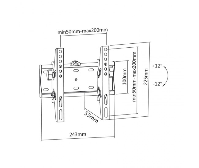 SUPORT UNIVERSAL LED TV 23-42 INCH