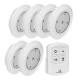SET 6 LAMPI LED CU TELECOMANDA MCE0165 