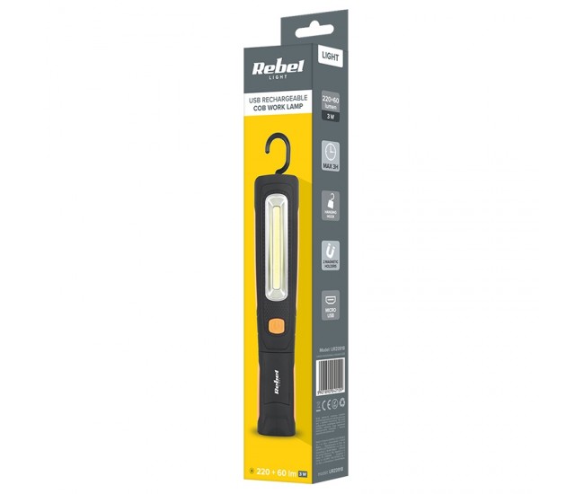 LAMPA ATELIER LED COB INCARCARE USB 