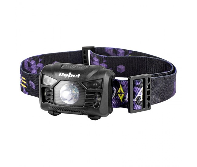 LANTERNA FRUNTE CU ACUMULATOR 3W REBEL 