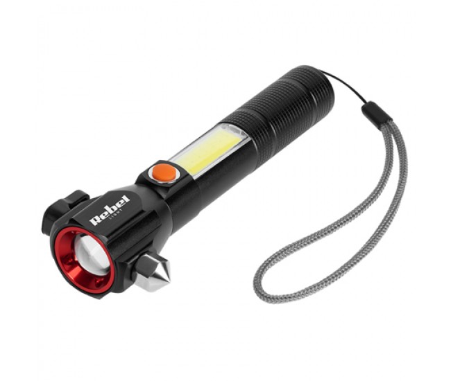 LANTERNA MULTIFUNCTIONALA CU ACUMULATOR REBEL 