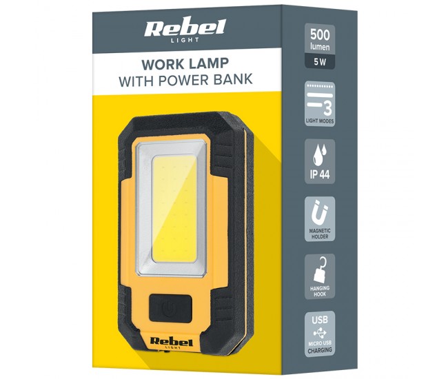 LAMPA ATELIER 5W COB REBEL 